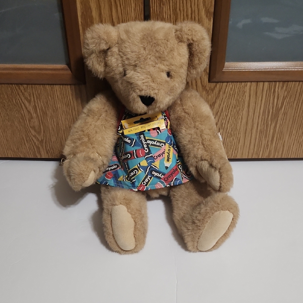 Vermont Teddy Bear Co Nwt Vintage 1992  16" Jointed Bear